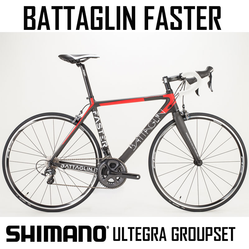 Battaglin Faster - Carbon bike with Ultegra 22 speed Compact