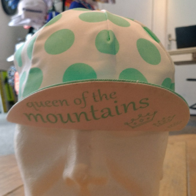Queen of the Mountains Cycling Cap