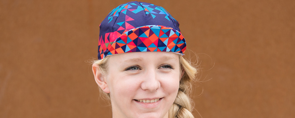Violet Cycling Cap