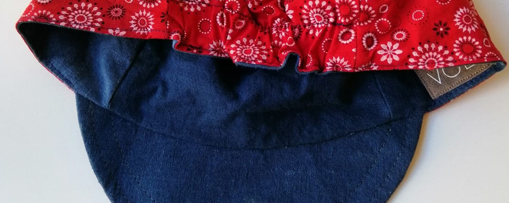 Red Ice Reversible Cycling Cap